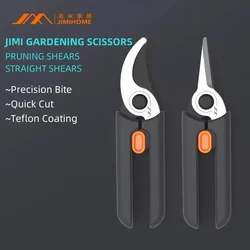 JIMIHOME Pruning Shears Professional Garden Shear Hand Pruners Gardening Shears Flower Shears Floristry Shears Gardening Tools
