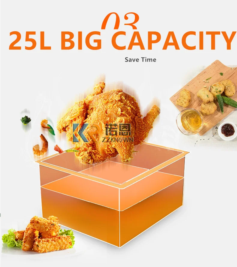 Komersial ayam Fryer industri listrik goreng Henny ayam chip dalam tekanan listrik penggoreng Oven Penny CE