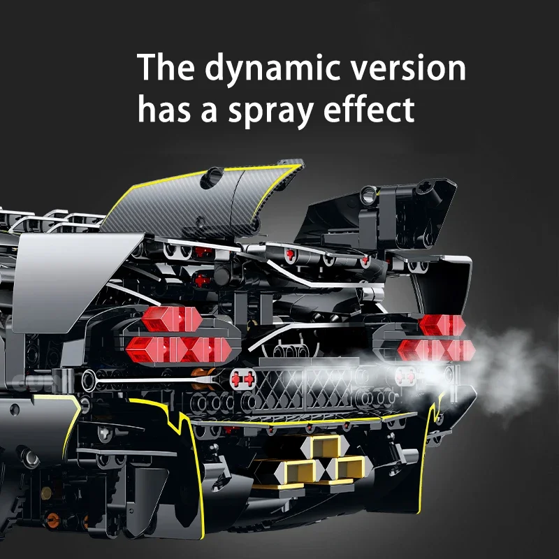 

Технологичный конструктор GULY10638: Модель суперкара 1:8, 3392 детали, спортивный автомобиль, игрушка-головоломка для сборки, подарок на день рождения для взрослых и мальчиков