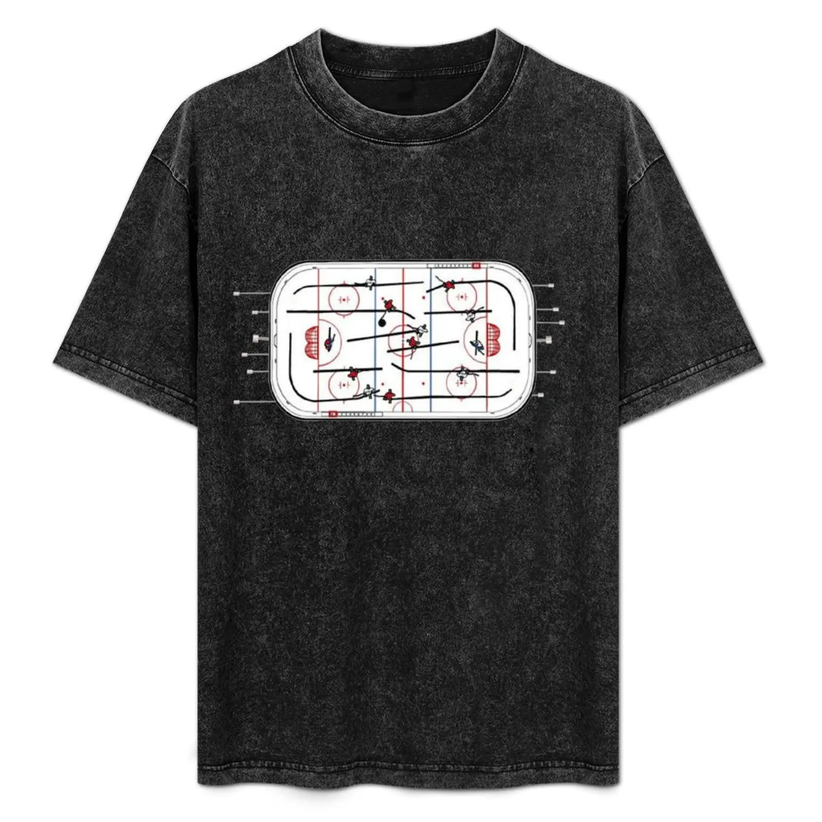 

Настольный хоккей-футболка HOCKEY05 с короткими рукавами, подарки для парня, забавные костюмы, мужские футболки, повседневные стильные