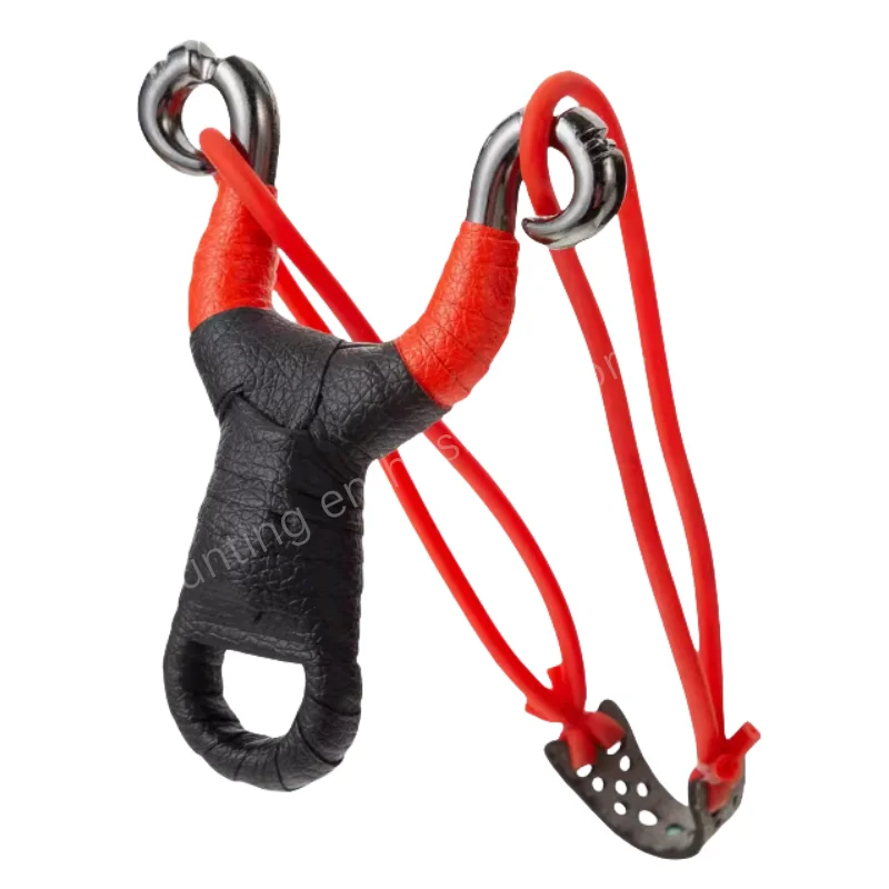 High Precision Alloy Slingshot Rubber Band Hunting and Shooting Steel Ball Mud Ball Outdoor Slingshot Hunting Fish Dart