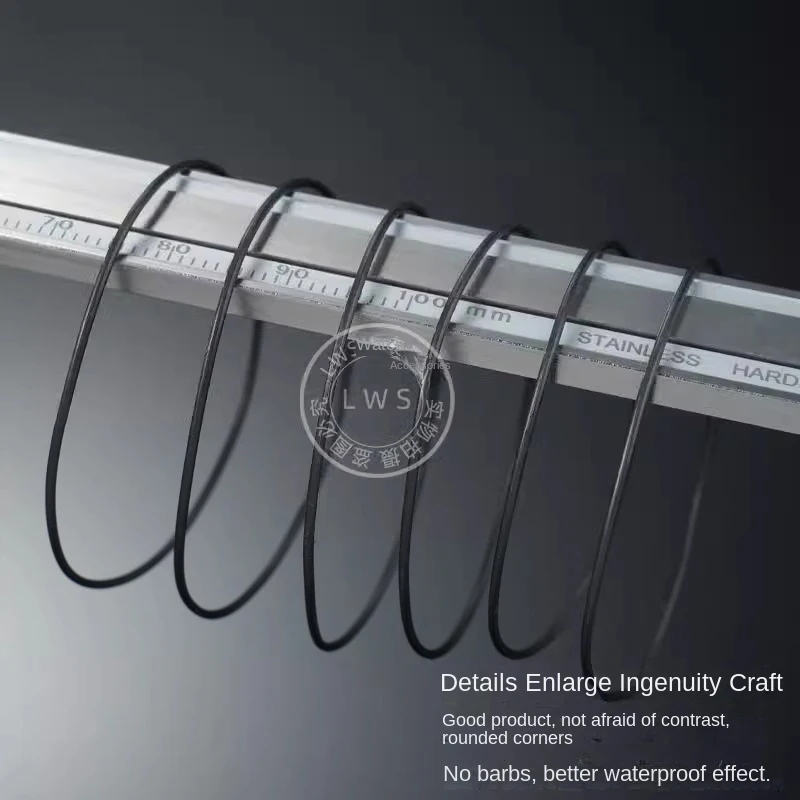 Watch Accessories EQB800 Waterproof Ring For Casio EQB-800 EQb800 Watch Bottom/Rear Cover Sealing Ring Silicone Dustroof Ring