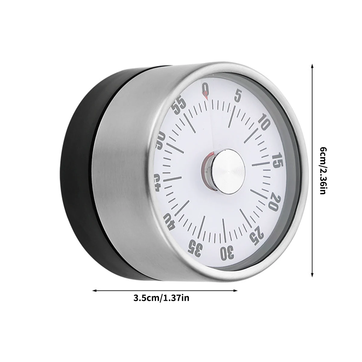 Kitchen Machinery Timer Cooking Magnetic Time Manager Timer Home Student Learning Timer Alarm Clock -1pcs