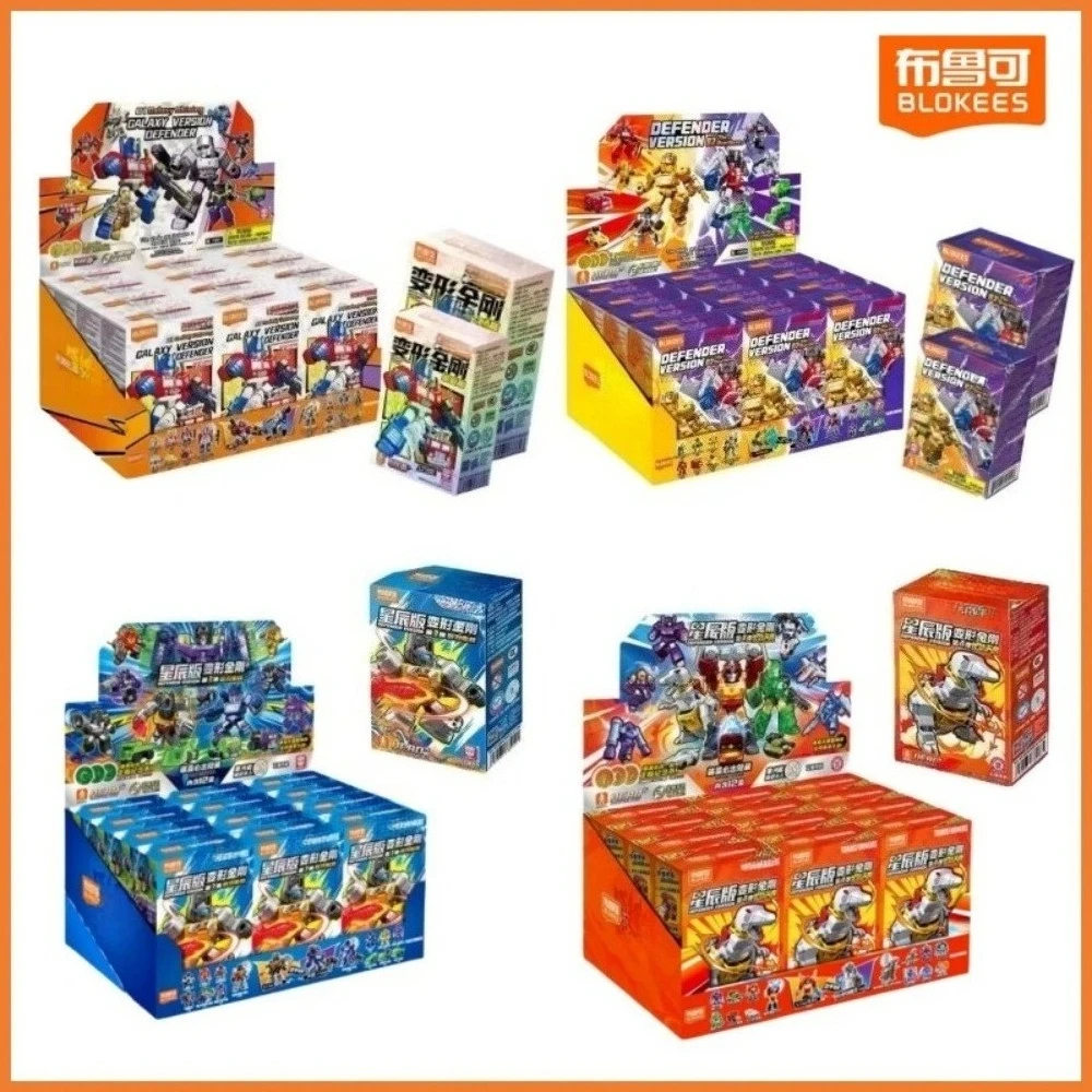 

BLOKEES Original NEW Defender Version 4 Transformation Rodimus Prime Rumble Blitzwing Shockwave Scourge Building Blocks Toys