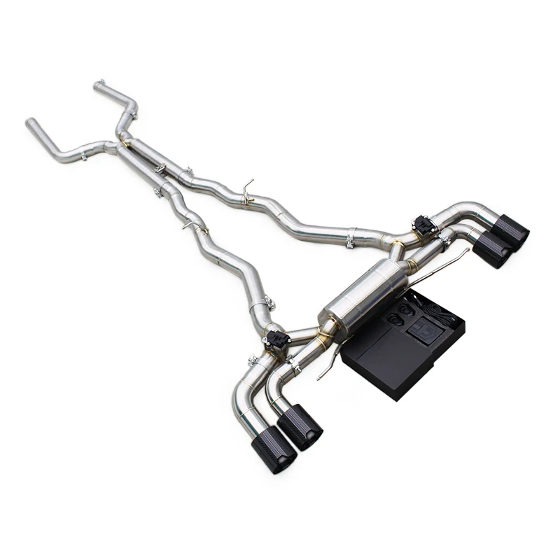 

Auto Valvetronic Exhaust Catback For BMW M8 F91/F92/F93 4.4TT 2019-2023 Enhanced Sound Catback Mid X-pipe Exhaust System