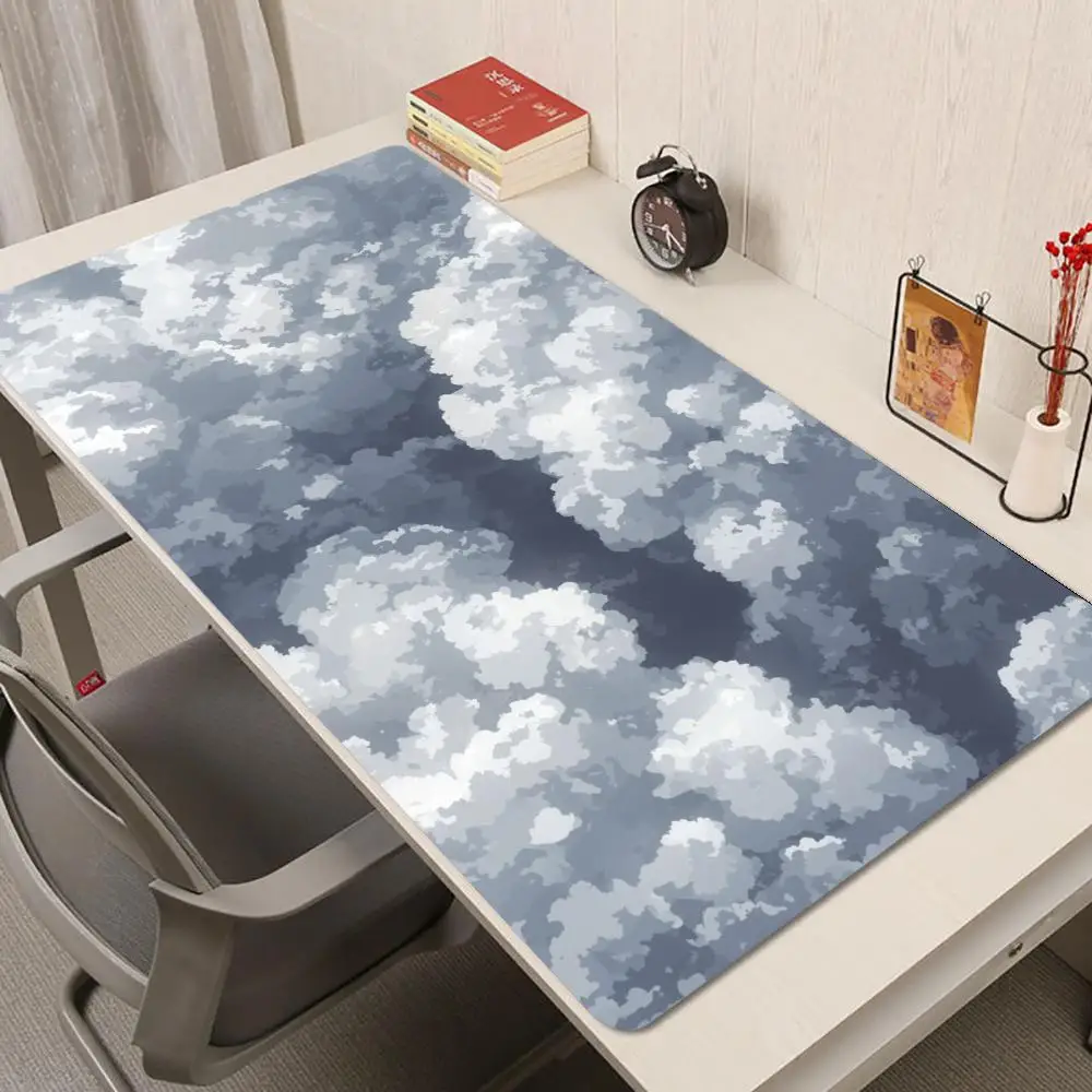 

Clouds Pattern Mouse Pad Multi-Size non-slip Gaming mouse pad Gamer E-Sports Mouse Mat Game Mechanical Keyboard XXL Desk Mat