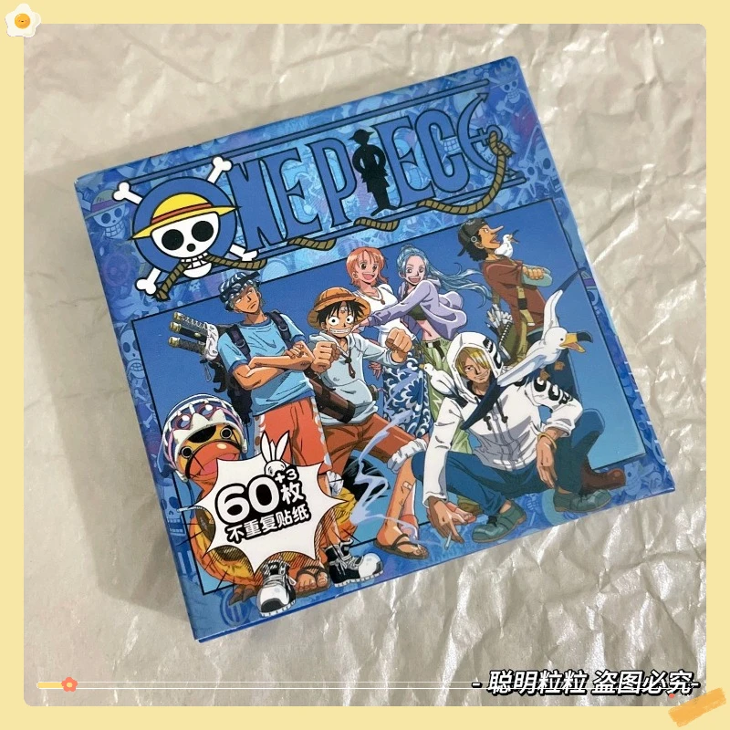 

60 Piece One Luffy Joba Stickers Cute Cartoon Anime Handbag Luggage Decoration Waterproof Stickers