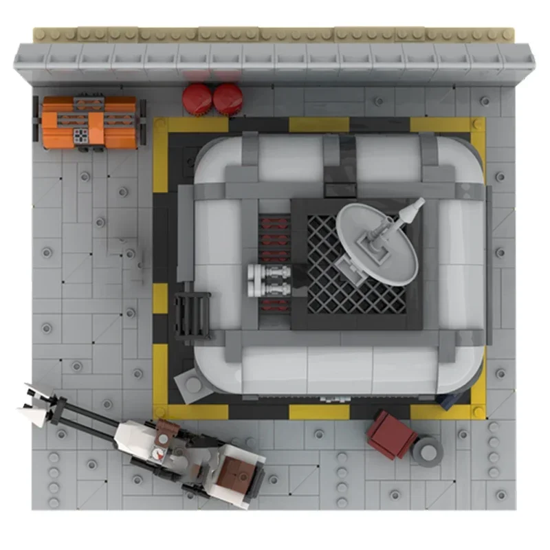 Star Movie Modello Moc Mattoni da costruzione Base imperiale # 1 Magazzino Tecnologia Blocchi modulari Regali Giocattoli di Natale Set fai da te Assemblaggio