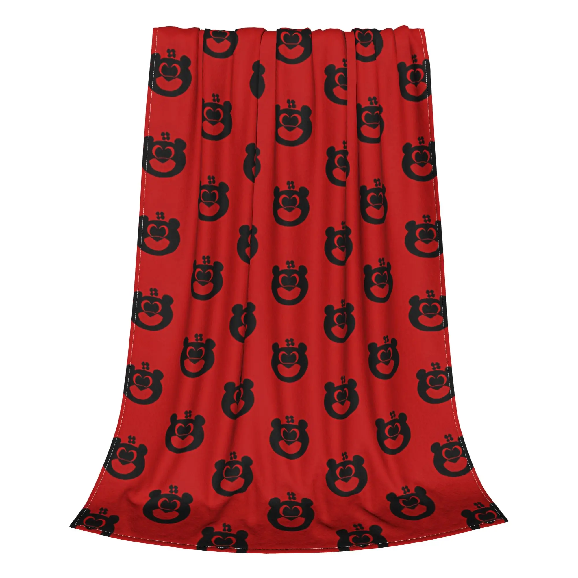 1PC Top Hat Demon Villain Cartoon Villainous Home Room Decorations Winter Blankets For Adults Bedding Home Interior Sofa Knee