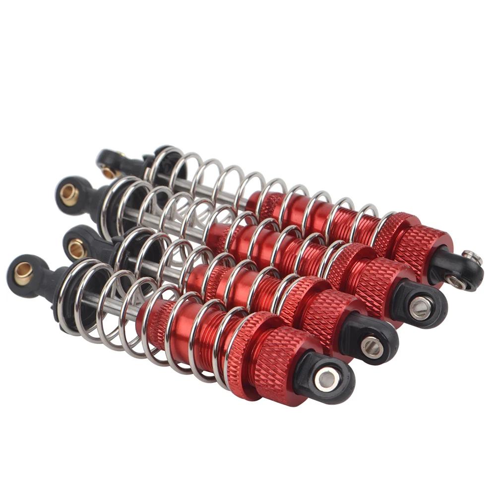 RcAidong Aluminum Front & Rear Oil Shock Absorber Damper for Tamiya TT-02B HSP Redcat Hongnor LRP HPI Hobao RC Buggy Truck Car