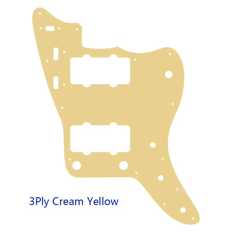 Fei Man-guitarras Pickguard personalizadas, golpeador de guitarra Jazzmaster modificado Vintage, opciones multicolor, Fender Squier de EE. UU.