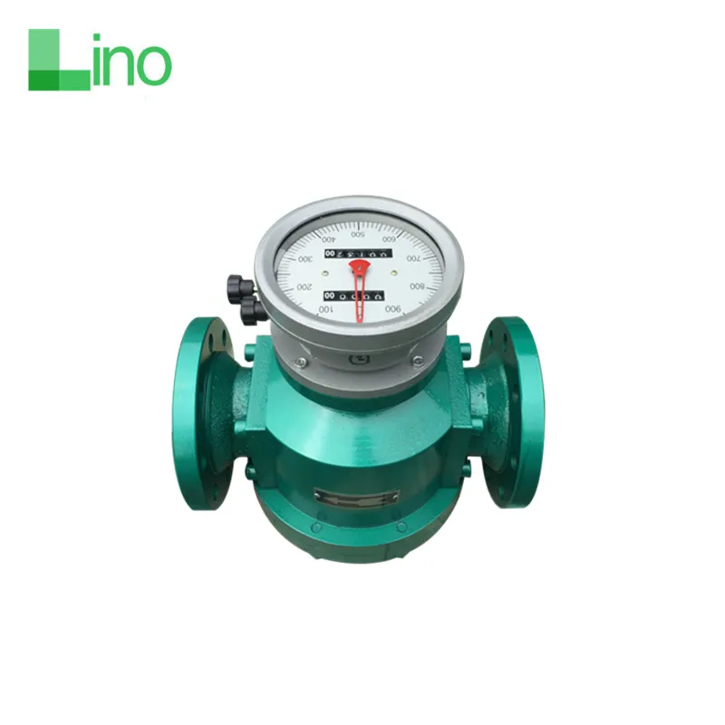 LN LC series mechanical volumetric oval gear fuel flow  meter diesel fuel