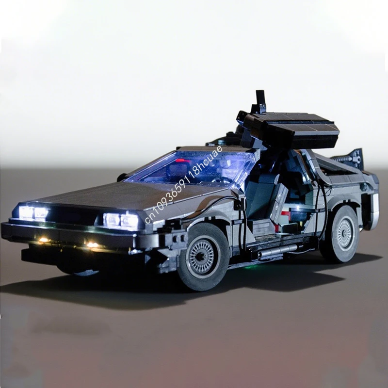 

1739 шт. MOC DeLoreaned Mod Motorization nan Модель Строительные блоки Ремесленные игрушки Сборка Дети Кирпич Рождественские подарки