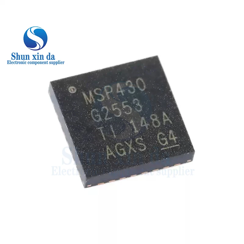 MSP430G2553IRHB32R MSP430G2553IRHB32T MSP430G2553 QFN-32  16bit Microcontrollers MCU Mixed Signal SMD IC