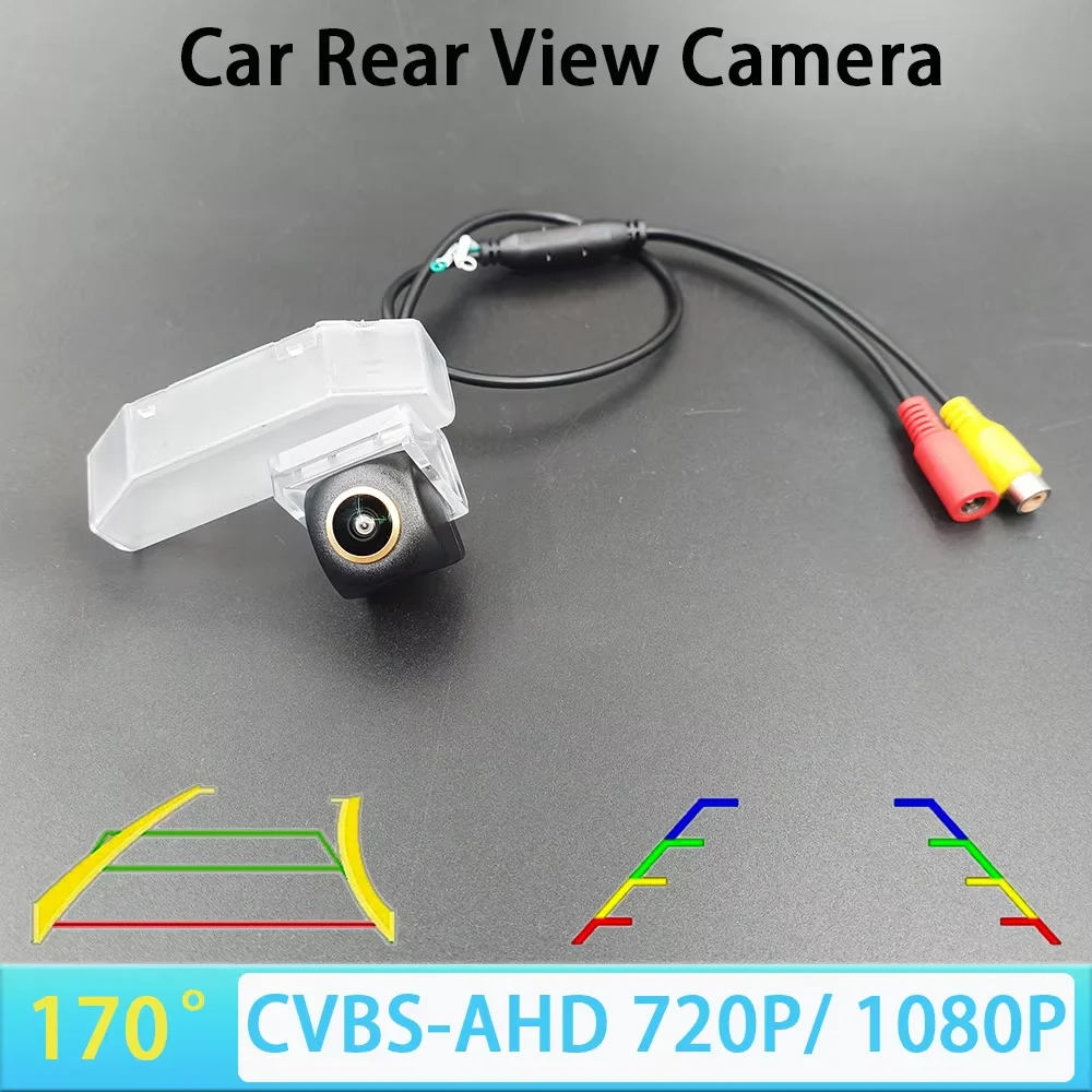 AHD 1080P Car Rear View Camera for Mazda 6 Mazda6 Ruiyi RX-8 Atenza GH 2007-2013 Vehicle Trajectory/Ruler Night Visio