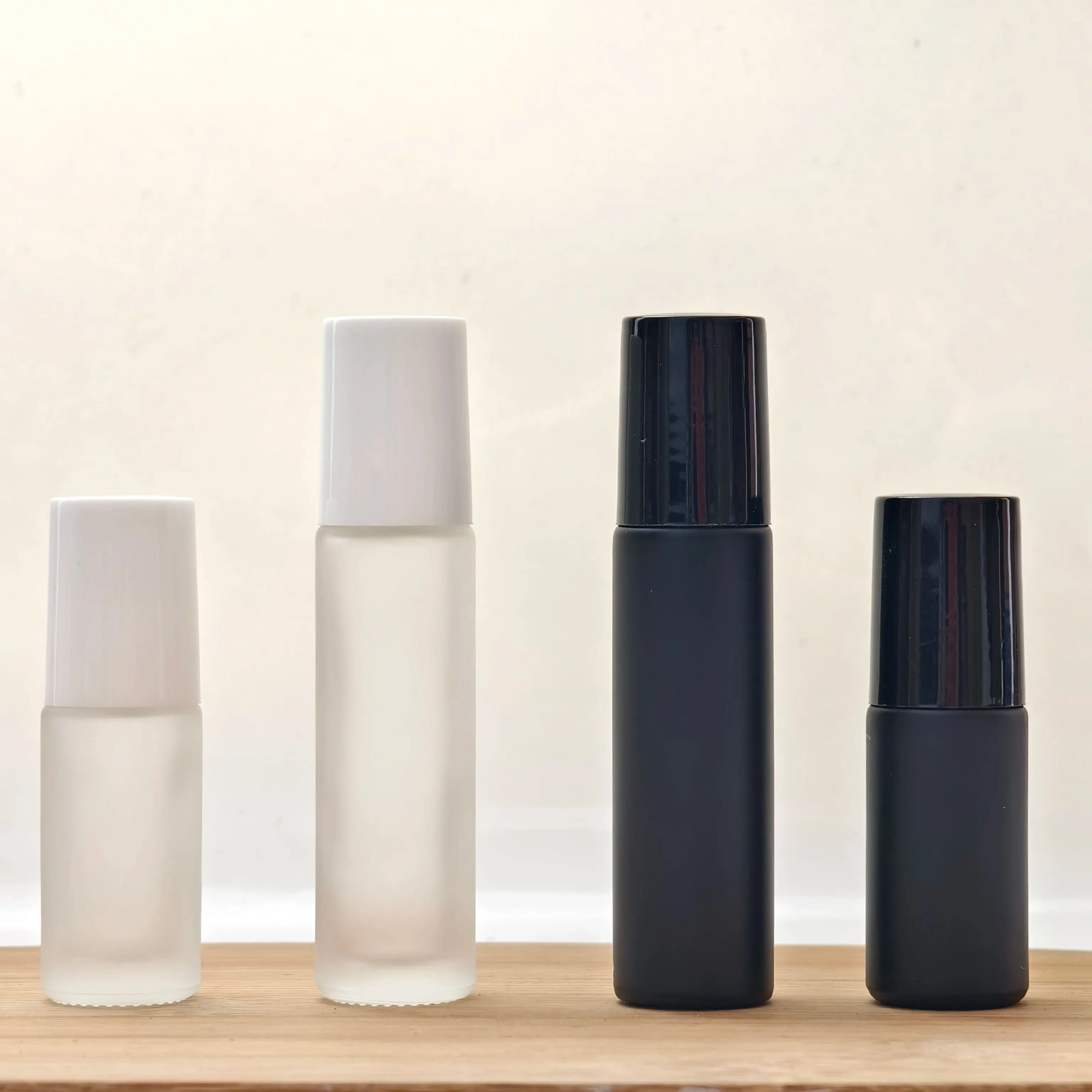 Rotolo di vetro smerigliato 10X 5/10ml su bottiglia, bottiglia di essenza di profumo sigillata portatile riutilizzabile