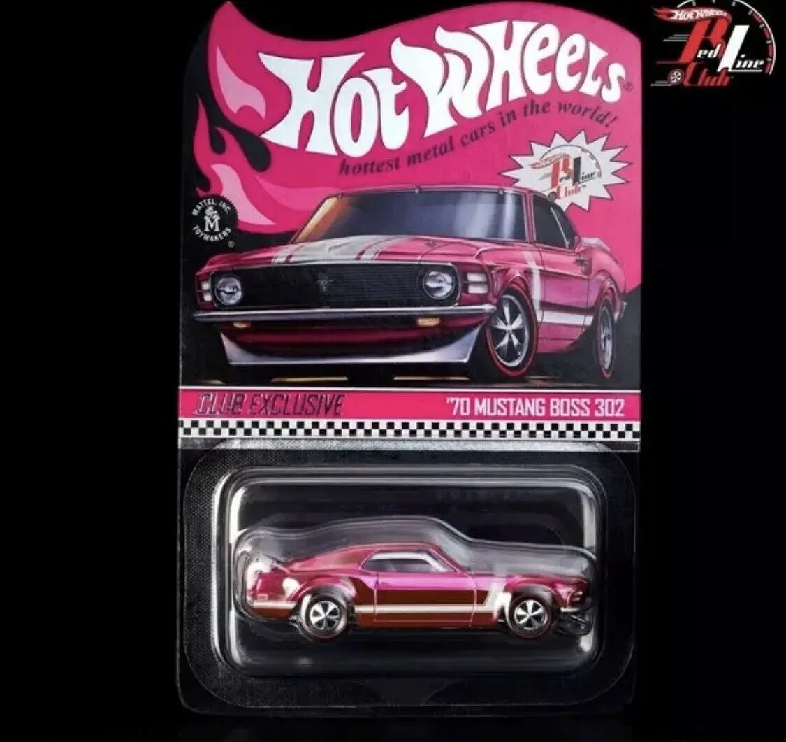 

Hot Wheels Toy Car for Collector 1:64 Hotwheels Super Car RLC Ford Mustang BOSS302 and More Toys for Boys Birthday Gifts
