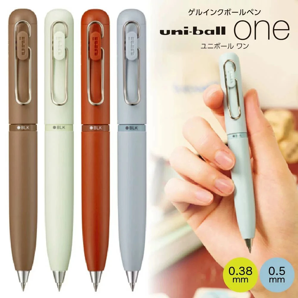Uni Uni-ball 3 Mini One Multicolor Gel Pen Rotatable 3-in-1 Modular Pocket Pen Quick Dry Ink Student Office Journal Stationery