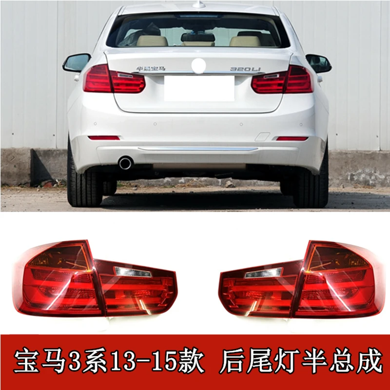 Car Taillight For BMW 3 Series F30 F35 F80 2012-2019 MP LED Tail Lights With Sequential Red/Smoked Turn Signal High And Low Lamp