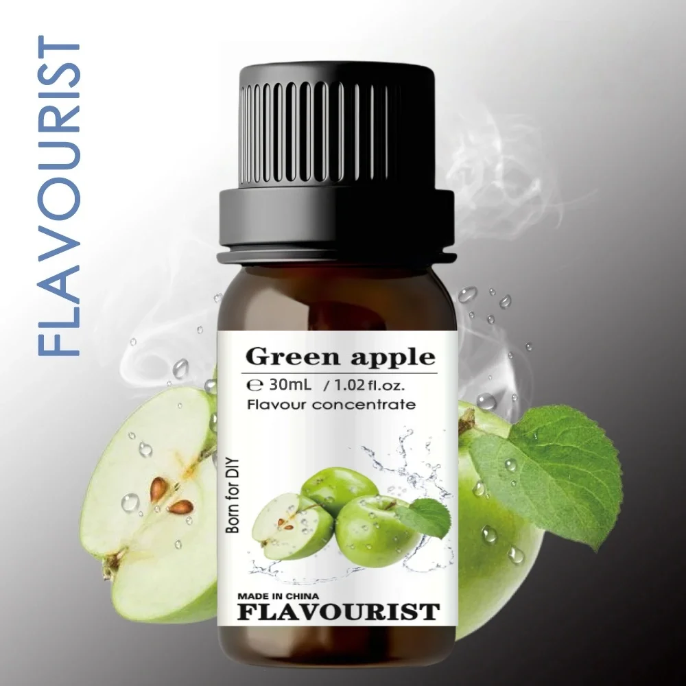 Aromatista sabor verde concentrado sabor a fruta Aroma esencia aceite Diy Wape E Perfume esencia aroma