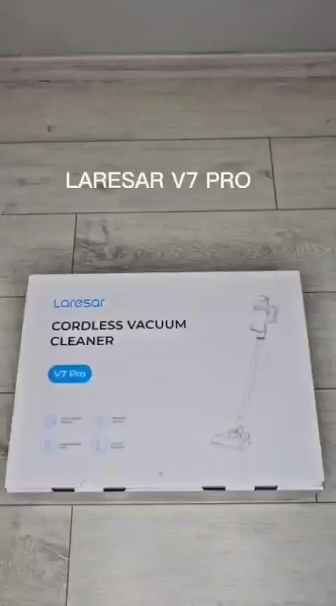 Laresar V7 PRO 600 واط 65000PA مكنسة كهربائية لاسلكية يده الأجهزة المنزلية الروائح وظيفة خرطوم طويل أريكة شفط 2026 جديد