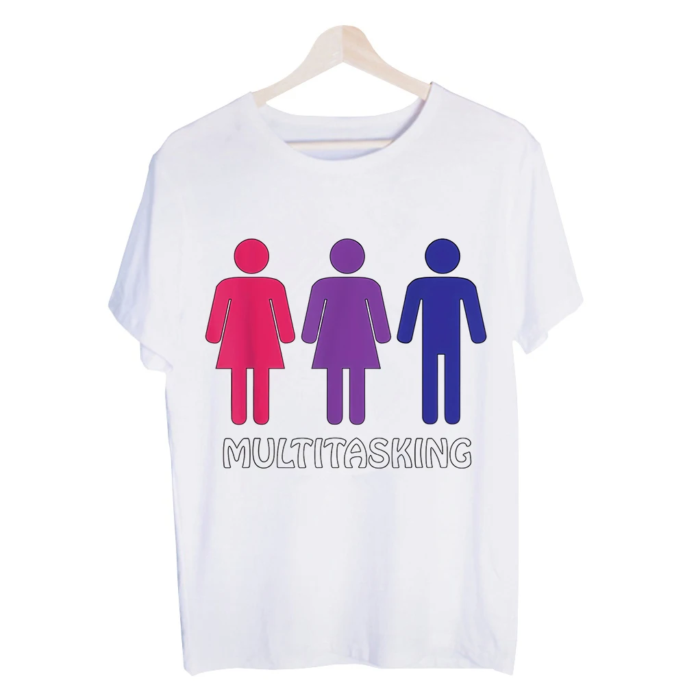 Unisex Human Figure Graphic Tee, Short Sleeve Crew Neck T-Shirt for Casual Daily Wear and Everyday Outfits