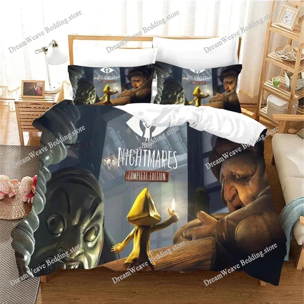 

Little Nightmare 3D Printed Duvet Case Pillowcase Bedding Set Twin Full King Size For Bedroom Decor Home Textileextile741
