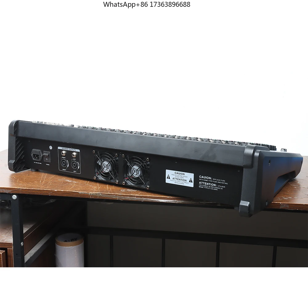 MT Professional Audio Equipment Sound System 8/12/16/24 Channel DJ Controller Mixer Console Amplifier Mixer for Stage Shows