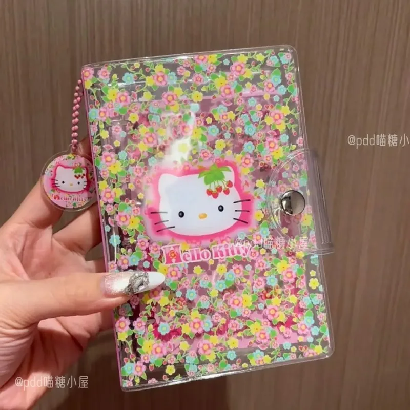 Hello Kitty Handbooks Peripherals NEW Cartoon Simple Card Book Originality Delicate Fashion Loose-leaf Removable Handbooks