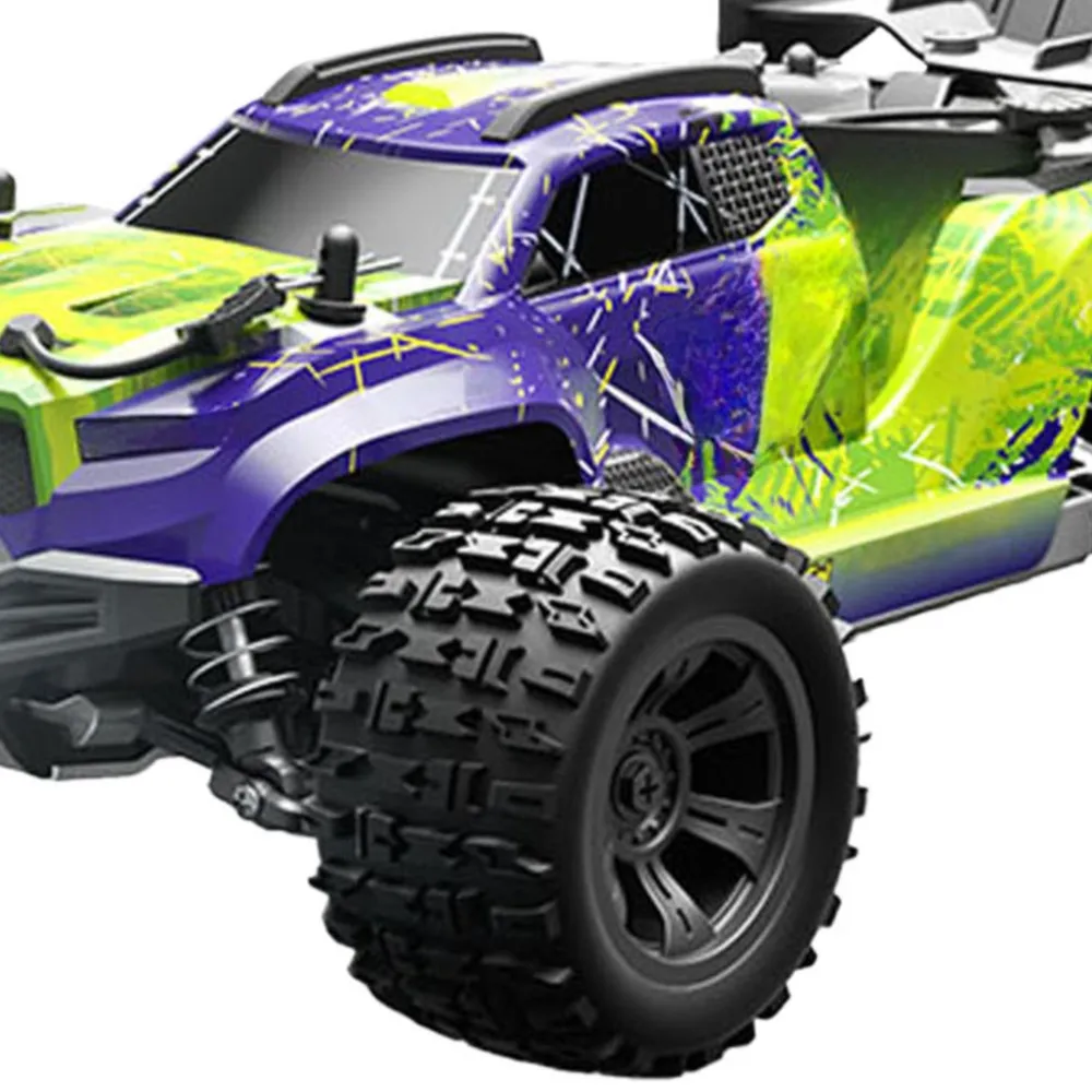 

1/18 SCY 18101 ПВХ RC Monster Truck Металлическое шасси Независимая подвеска Светодиодный светильник Внедорожник для хоббистов Гонки