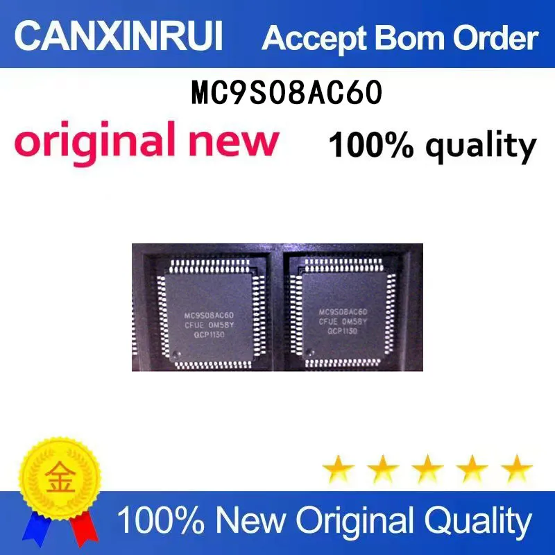 

(5-100 Pieces) Brand new original MC9S08AC60 spot chip IC