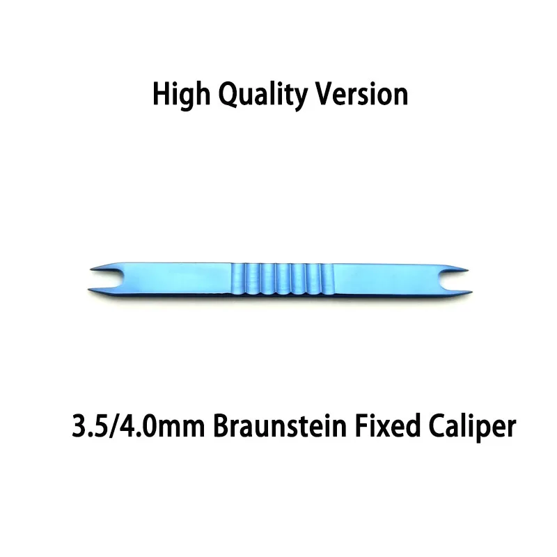 Eye Caliper Castroviejo Calipers Braunstein Fixed Caliper Eyelid Calipers  Ophthalmic Instruments Oftalmologia