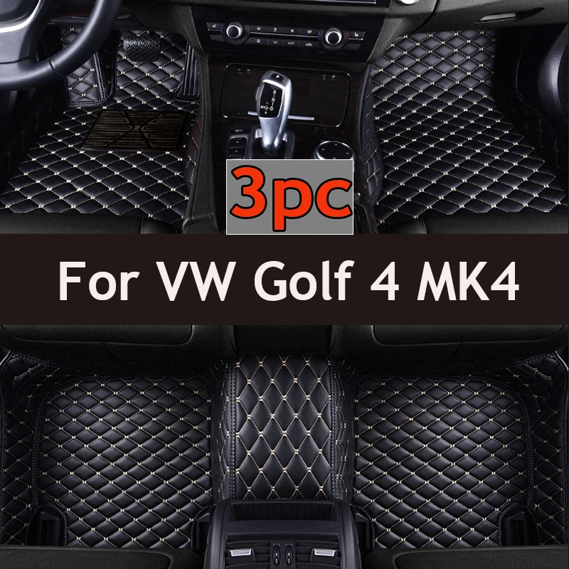 

Автомобильные коврики для VW Golf 4 MK4 1998 ~ 2003 дропшиппинг центр авто аксессуары для интерьера кожаные ковры коврики подушечки для ног