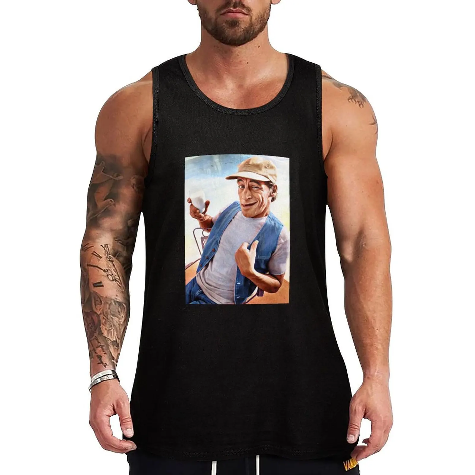 

Ernest P. Worrell Tank Top plain t-shirt clothing men gym Men's t-shirts