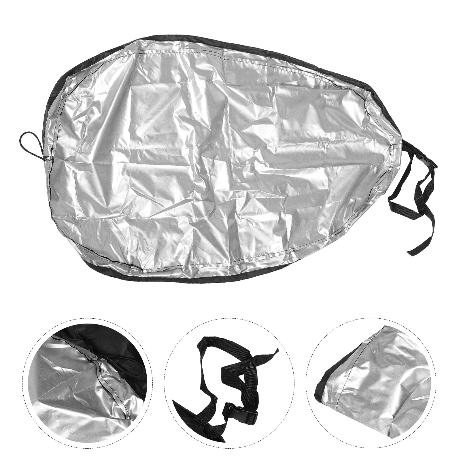 

Cover Boat Cloth Kayak Protective Case 420 Silver-coated Fabric Dustproof Dirt Canoe