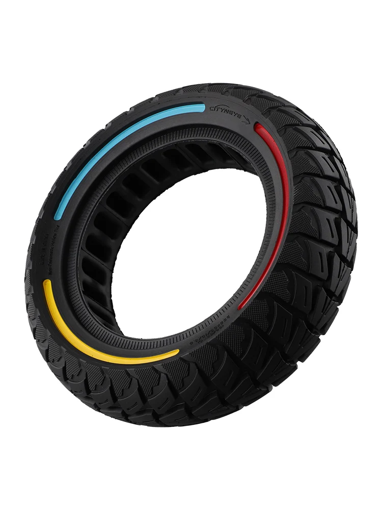 10 Inch 255x80 Solid Rubber Tire 10*3.0 Wear Resistant For Zero 10X Black For Kaabo Mant Electric Scooter Accessory