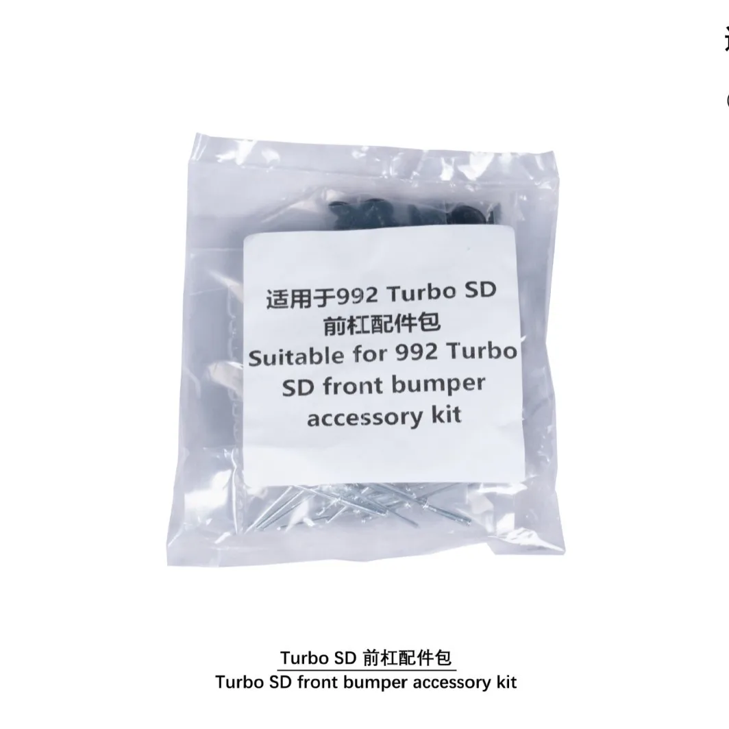 For 19-UP Porsche 911 992Turbo SD Front Bar Accessory Bag