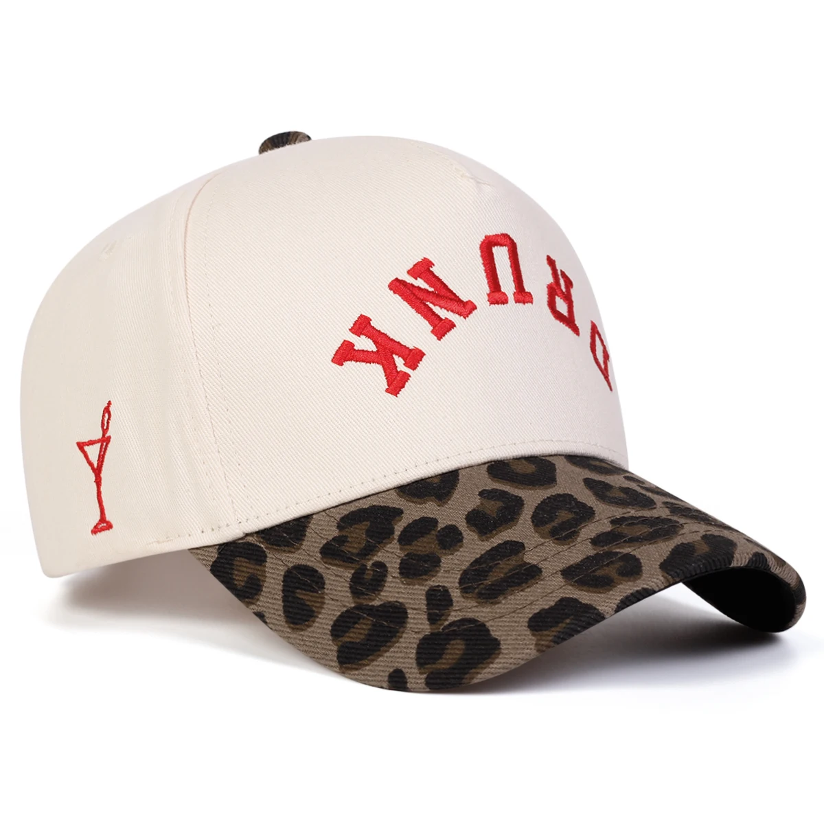 Unisex DRUNK Baseballkappen mit Buchstabenstickerei, Frühling und Herbst, für den Außenbereich, verstellbare Freizeithüte, Sonnenschutzhut, Sportkappe – Detail 6