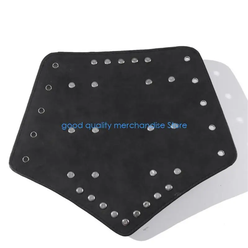 Y5JD średniowieczna opaska na nadgarstek mężczyźni Cosplay czarna rękawica Bracer rękawica dla mężczyzn Cosplay opaska z PU na i