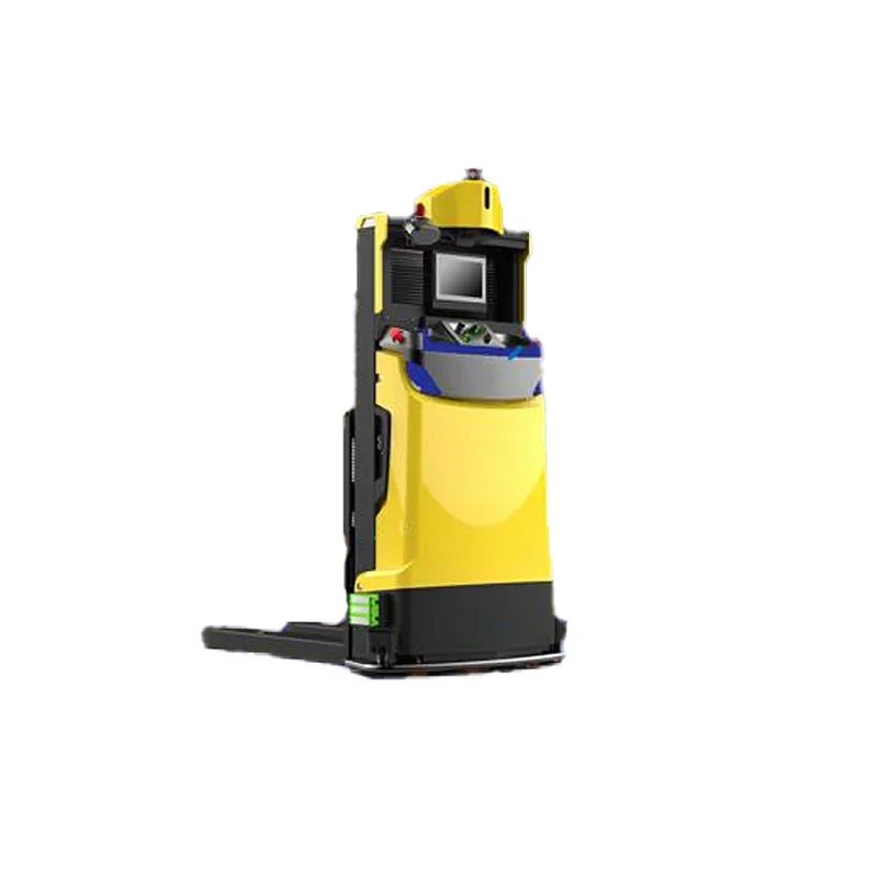 Handling trolley, logistics and warehousing latent intelligent transportation robot, unmanned automatic agv forklift view 3