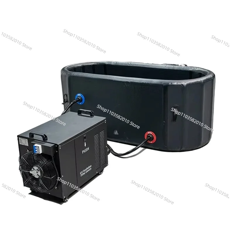 

Ice Bath Tub Portable Cold Plunge for Cold Water Therapy Ice Baths at Home Outdoor Gym