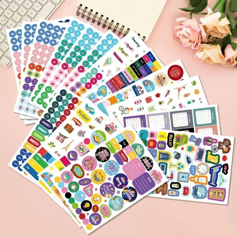 Planner Accessories Calendar Daily Planners Monthly Celebration Planner Sticker
