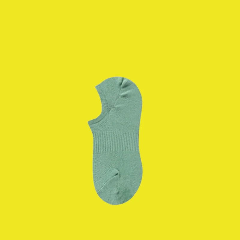 Chaussettes invisibles en maille respirante pour hommes, chaussettes de bateau japonais, chaussettes de documents solides, bouche peu profonde, 5/10 coton, 2024 paires