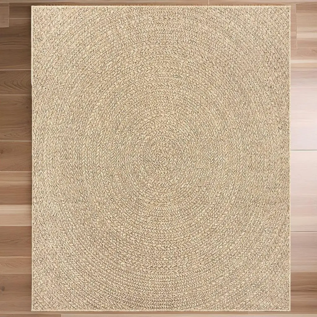 240x340 cm Jute Look Rug - Stylish Indoor & Outdoor Area Carpet for Home Décor