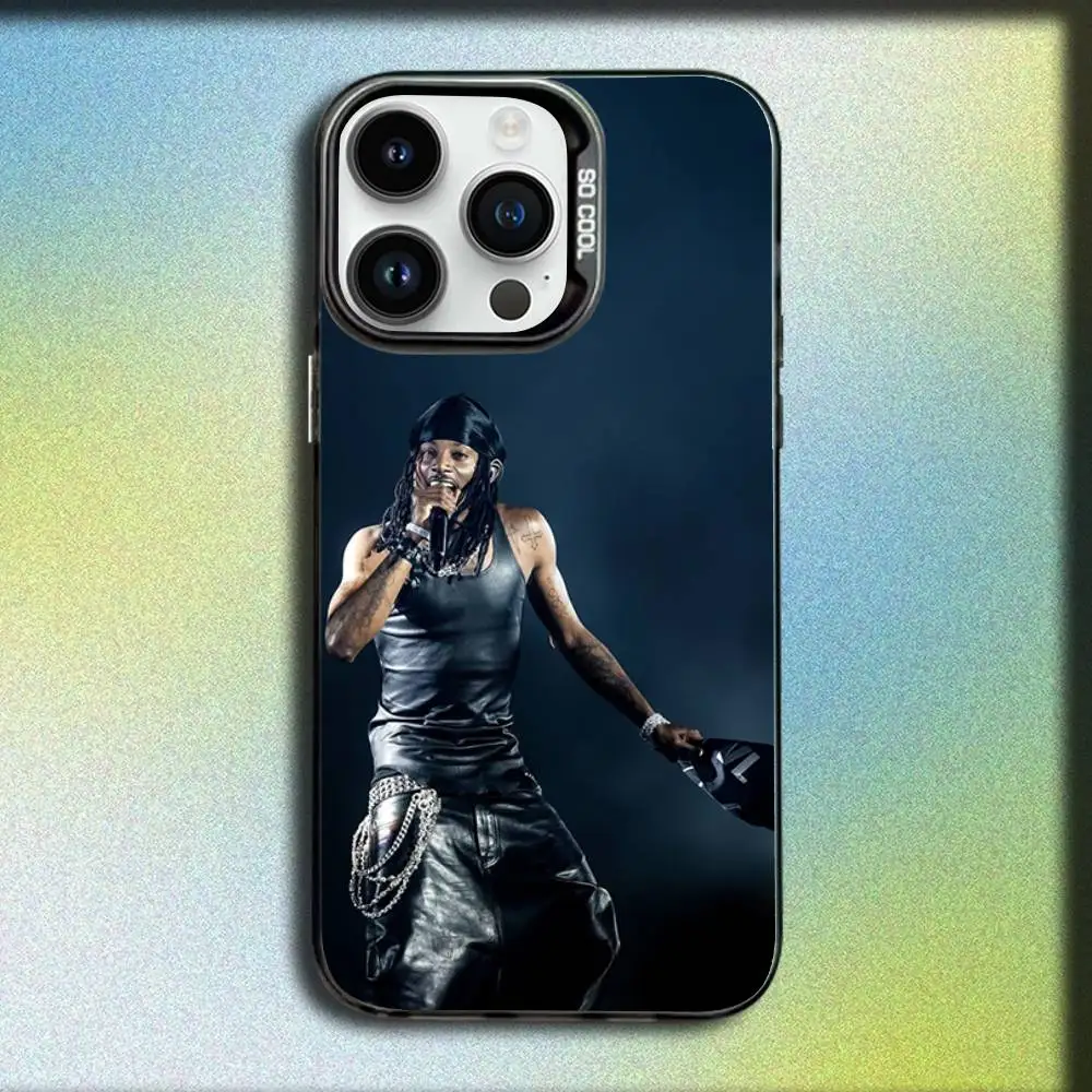 P-Playboi R-Rapper Carti Phone Case For iPhone 17,16,15,14,13,12,11,Pro,Max,Plus,E,SE4,Air,Mini Black IMD Box