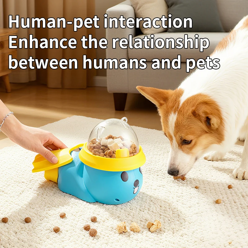 كلب لغز تسرب الغذاء لعبة اللعب الذاتي لتخفيف الملل تسرب الحيوانات الأليفة الغذاء آلة الغذاء البطيء لغز لوازم تسرب الغذاء لعبة
