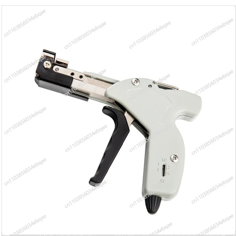For Automatic Stainless Steel Cable Tie Gun Pliers Self-locking Harness Tightening Rolling Line Cutting Strap Tool