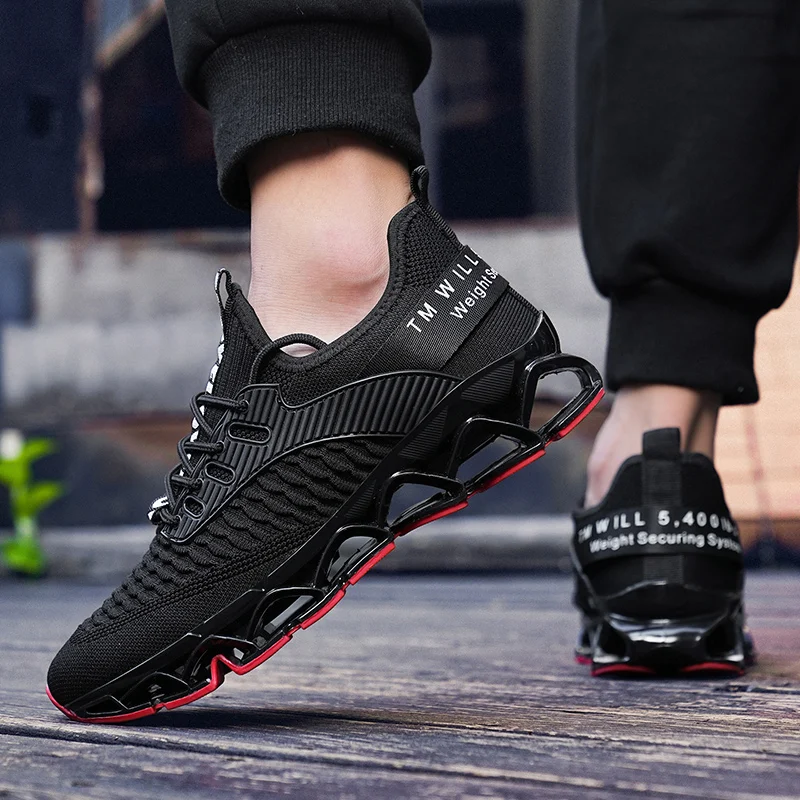 Men shoes Sneakers Male tenis Luxury shoes Mens casual Shoes Trainer Race Breathable Shoes fashion blade running Shoes for men