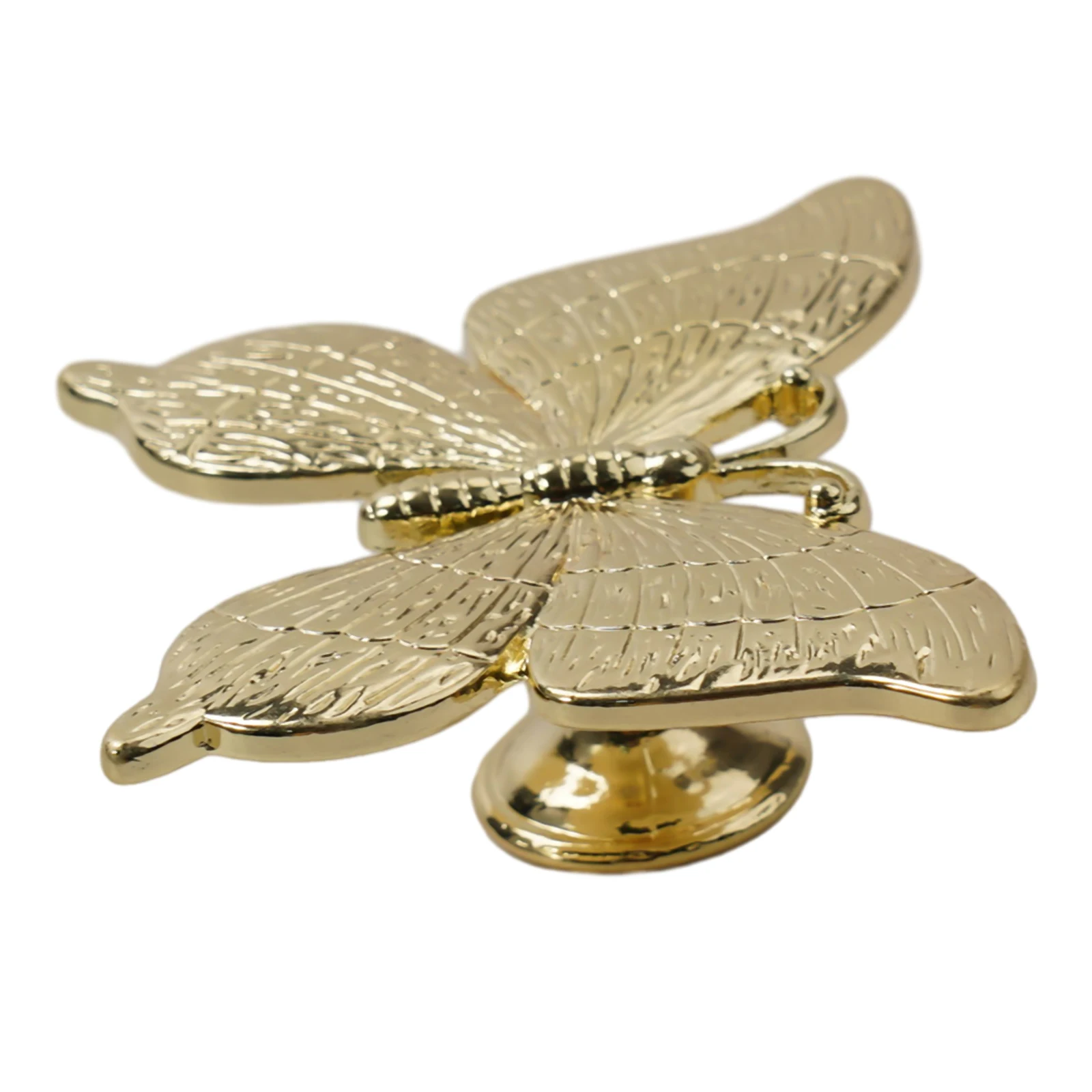 Butterfly Shape Zinc Alloy Furniture Handle Door Cabinets Knobs Multi-layer Plating For Children Room Drawers Accessories