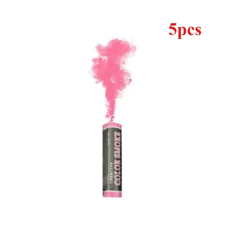 3/5/10pcs Colorful Smokes Fog Handheld Smoke Tube Wedding Creativity Smoke-Stick Atmosphere Prop Party Decor Photography Use image 3